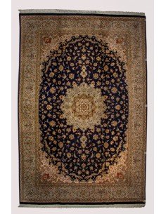 Hand knotted Persian Tabriz...