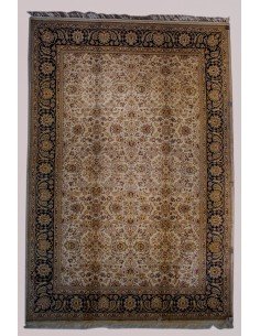 Hand knotted Persian Tabriz...