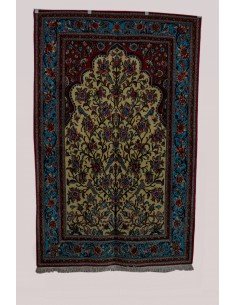 Hand knotted Persian Qum...