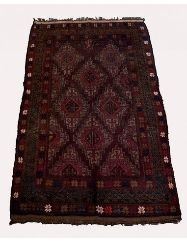 Hand knotted Afghan Balouch rug