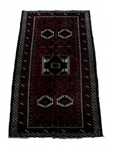 Hand knotted Afghan Tribal rug