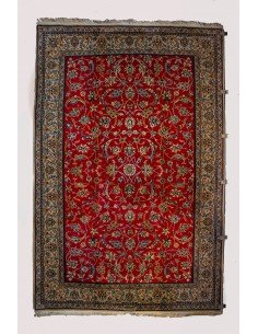 Hand knotted Persian Nain rug