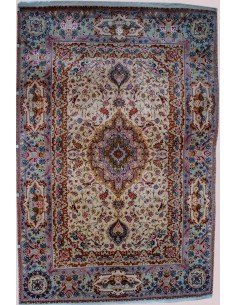 Hand knotted Persian Tabriz...