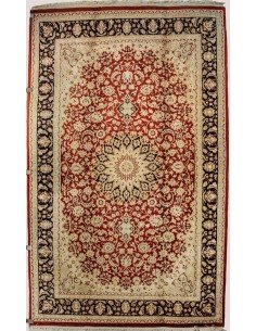 Hand knotted Persian Tabriz...