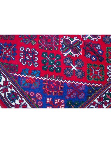 Hand knotted Persian Joshgan motif rug